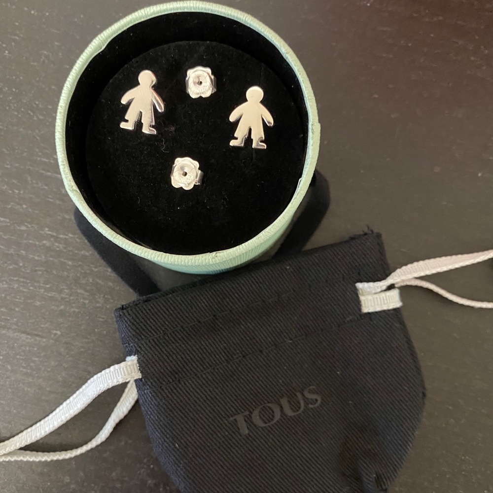 Tous Silver Sweet Dolls Earrings